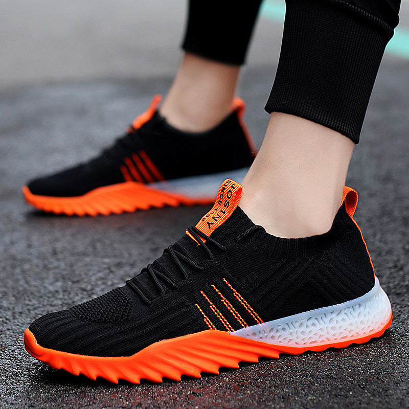 Flying Woven Mesh Breathable Running Shoes for Men & Women