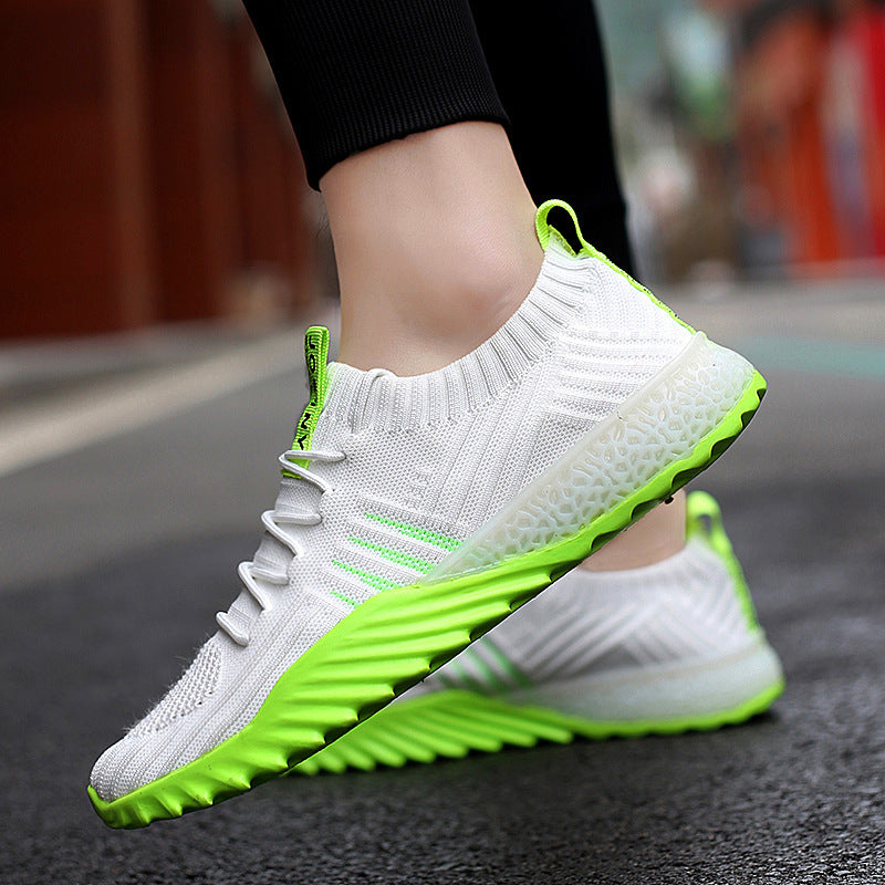 Flying Woven Mesh Breathable Running Shoes for Men & Women