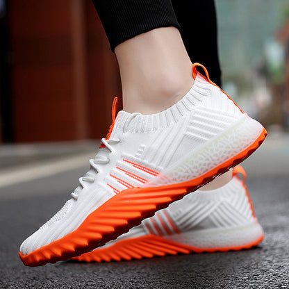 Flying Woven Mesh Breathable Running Shoes for Men & Women