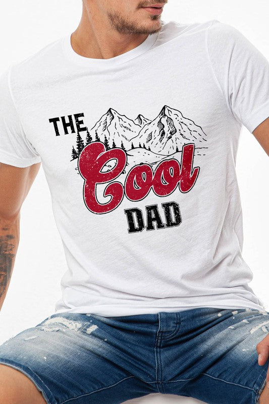 The Cool Dad Daddy Father's Day Graphic Tee