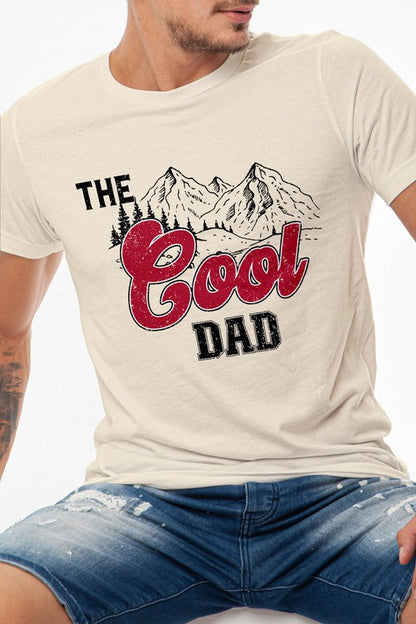 The Cool Dad Daddy Father's Day Graphic Tee