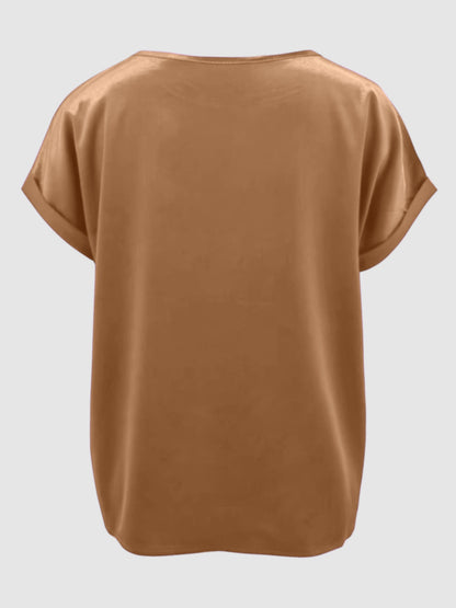 Round Neck Short Sleeve T-Shirt