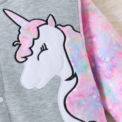 Unicorn Graphic Long Sleeve Jacket