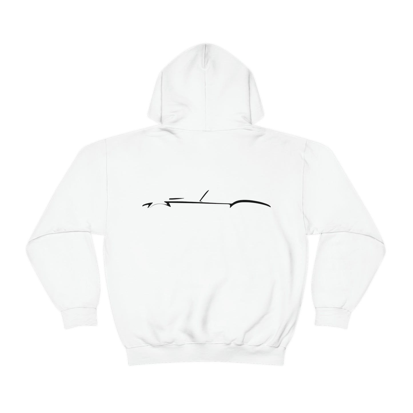 Heavy Blend™ Hooded Sweatshirt - Shelby Cobra Silhouette