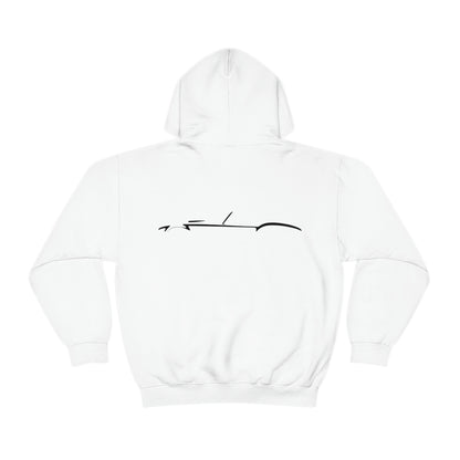 Heavy Blend™ Hooded Sweatshirt - Shelby Cobra Silhouette