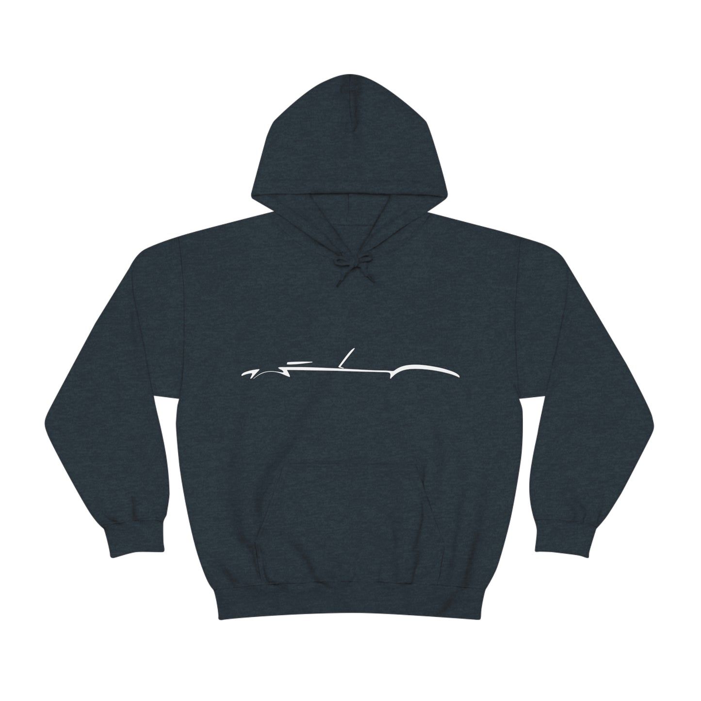 Heavy Blend™ Hooded Sweatshirt - Shelby Cobra Silhouette