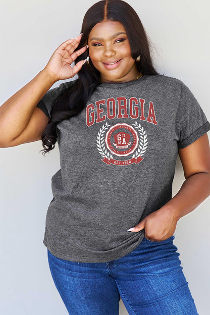 Simply Love Full Size GEORGIA Graphic T-Shirt