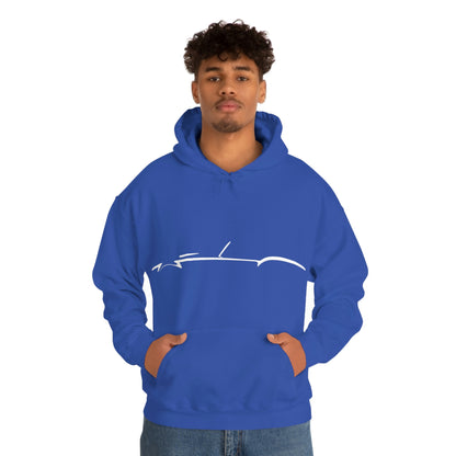 Heavy Blend™ Hooded Sweatshirt - Shelby Cobra Silhouette