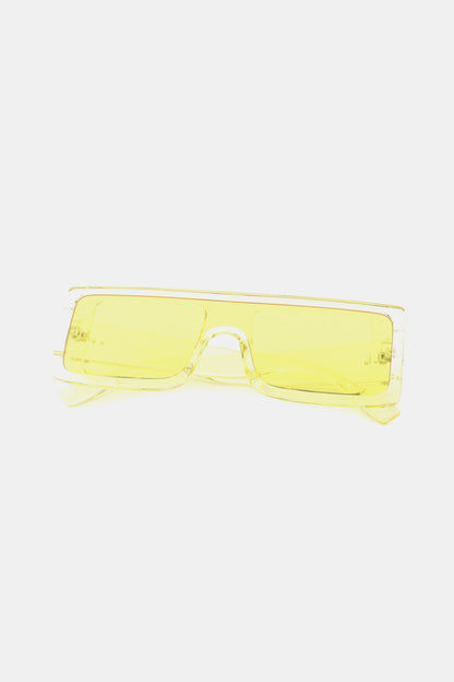 Polycarbonate Frame Rectangle Sunglasses