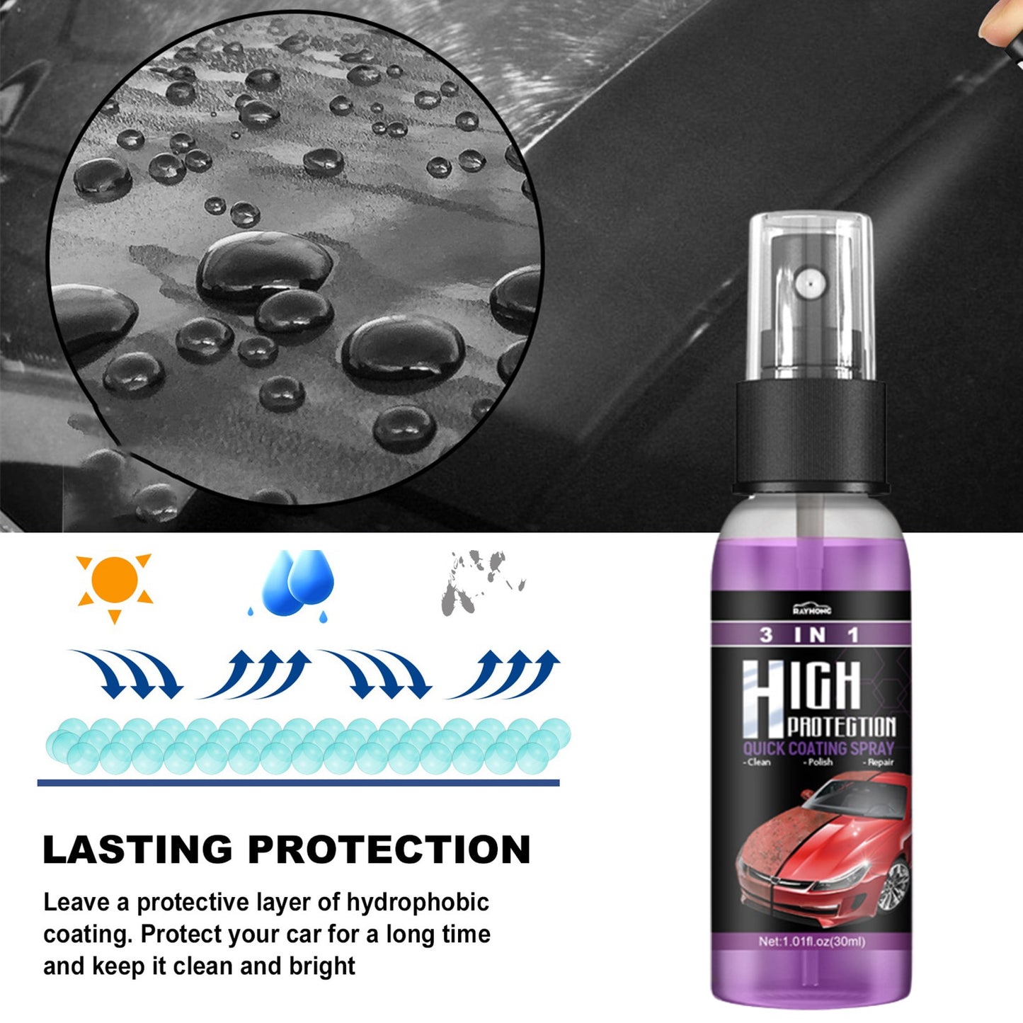 Car Quick Coating Spray