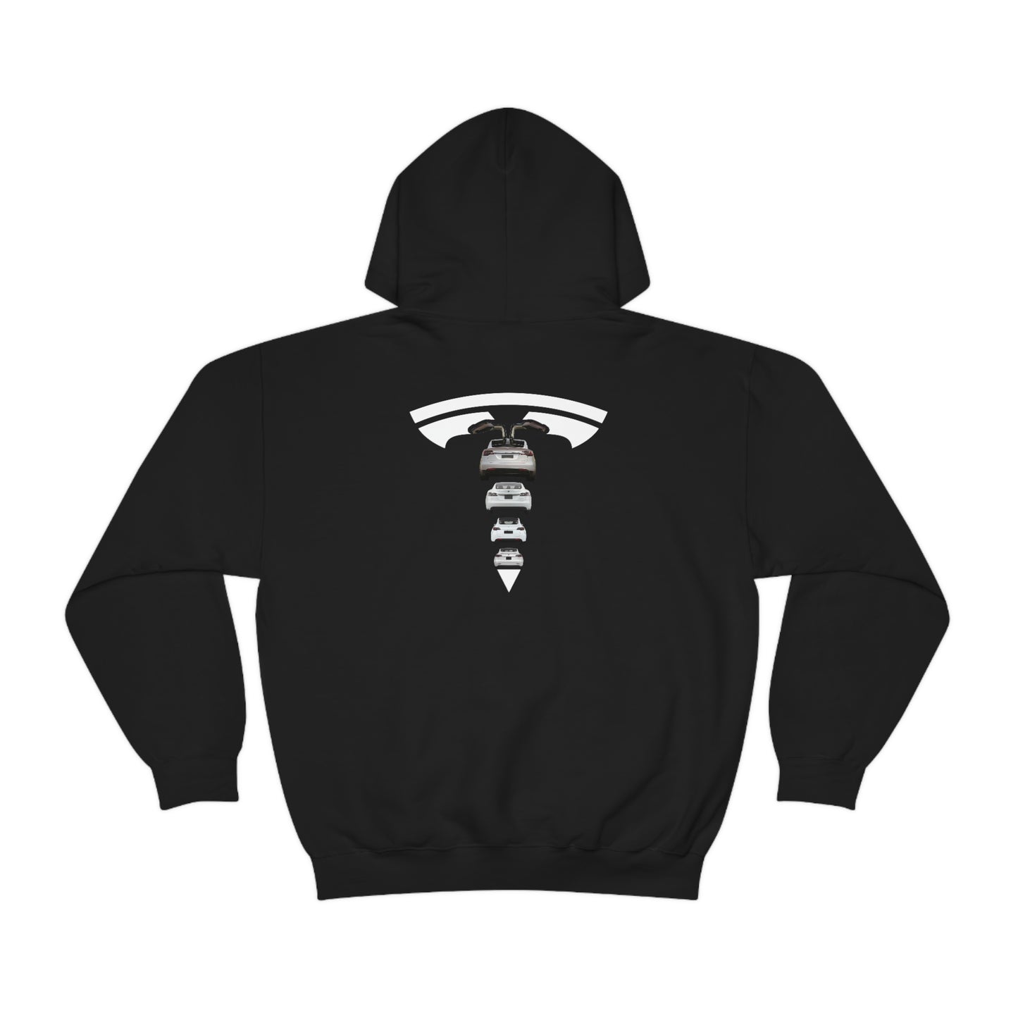 Maddison Apparel - Hoodie - Tesla Model S 3 X Y Sweatshirt Car Owner