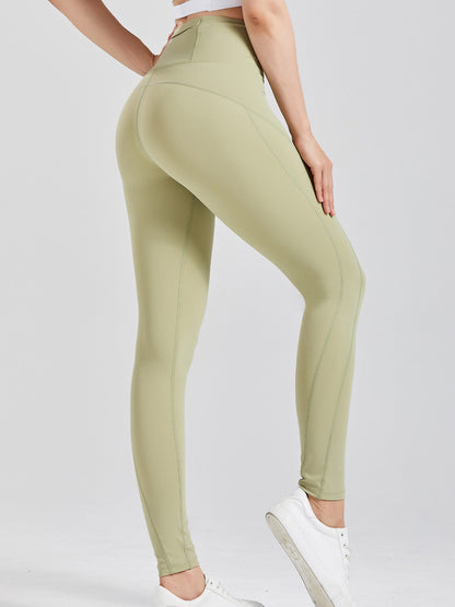 Wide Waistband Active Leggings