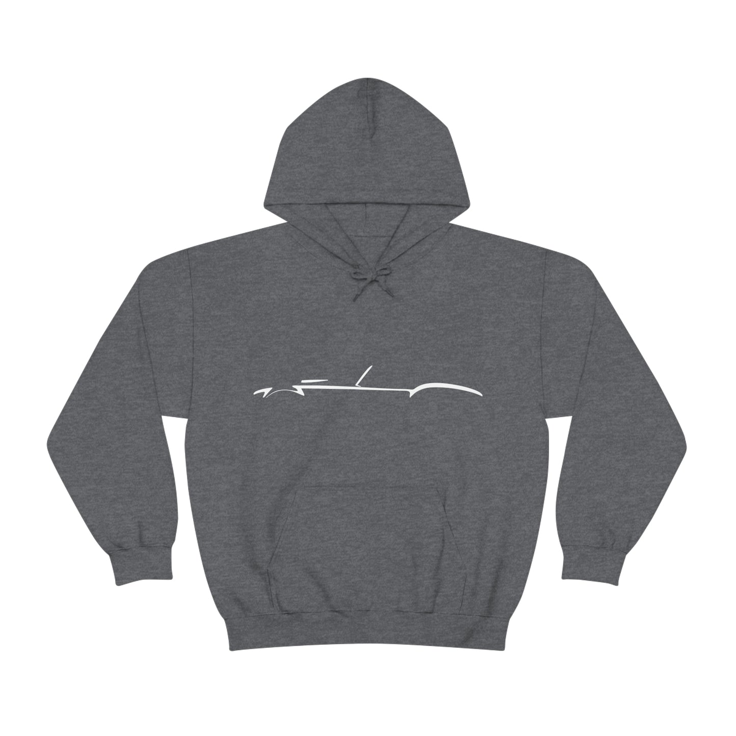 Heavy Blend™ Hooded Sweatshirt - Shelby Cobra Silhouette