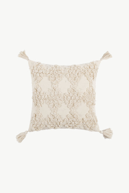 Fringe Decorative Throw Pillow Case