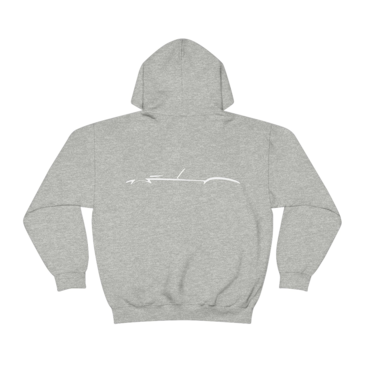 Heavy Blend™ Hooded Sweatshirt - Shelby Cobra Silhouette