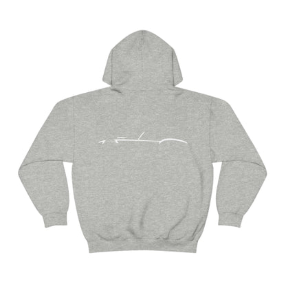 Heavy Blend™ Hooded Sweatshirt - Shelby Cobra Silhouette