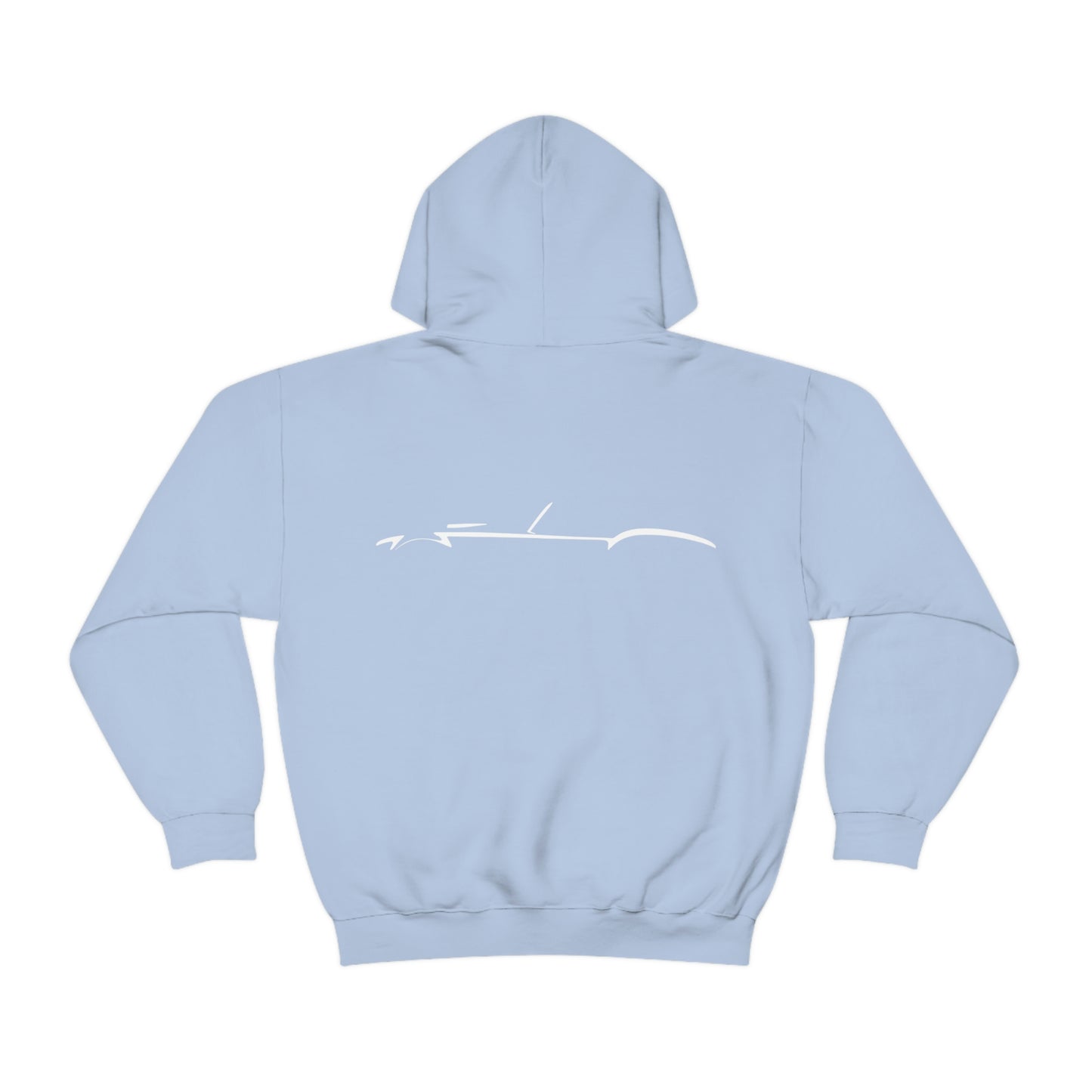 Heavy Blend™ Hooded Sweatshirt - Shelby Cobra Silhouette