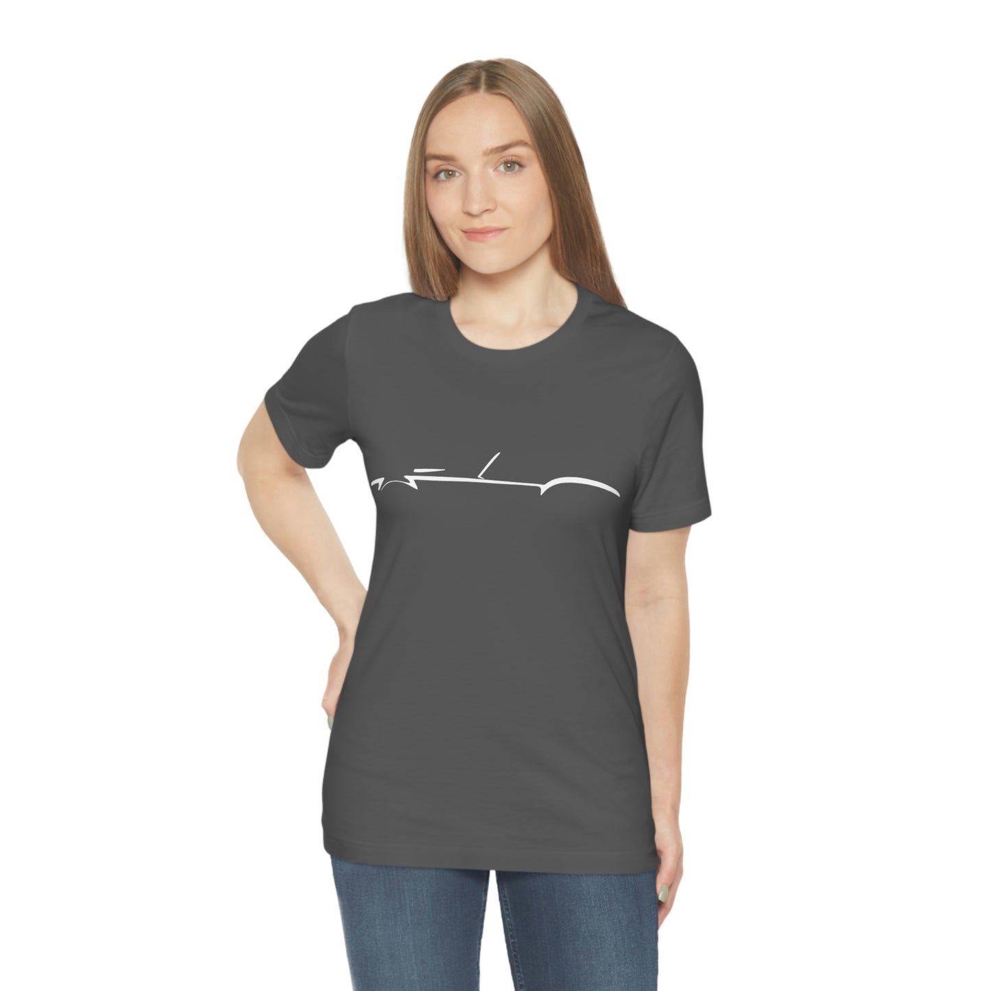 Shelby Cobra Short Sleeve Tee Cobra Shirt - Silhouette