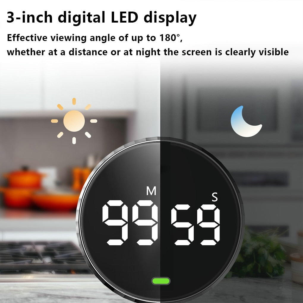 NEOHEXA™ Magnetic Digital Kitchen Timer