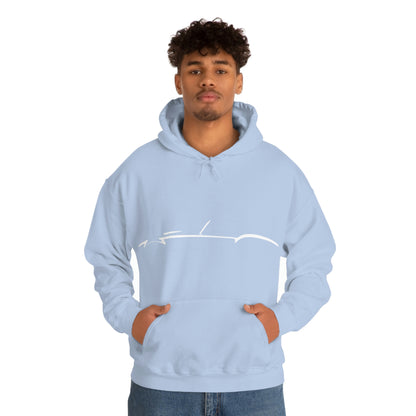 Heavy Blend™ Hooded Sweatshirt - Shelby Cobra Silhouette