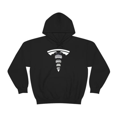 Maddison Apparel - Hoodie - Tesla Model S 3 X Y Sweatshirt Car Owner