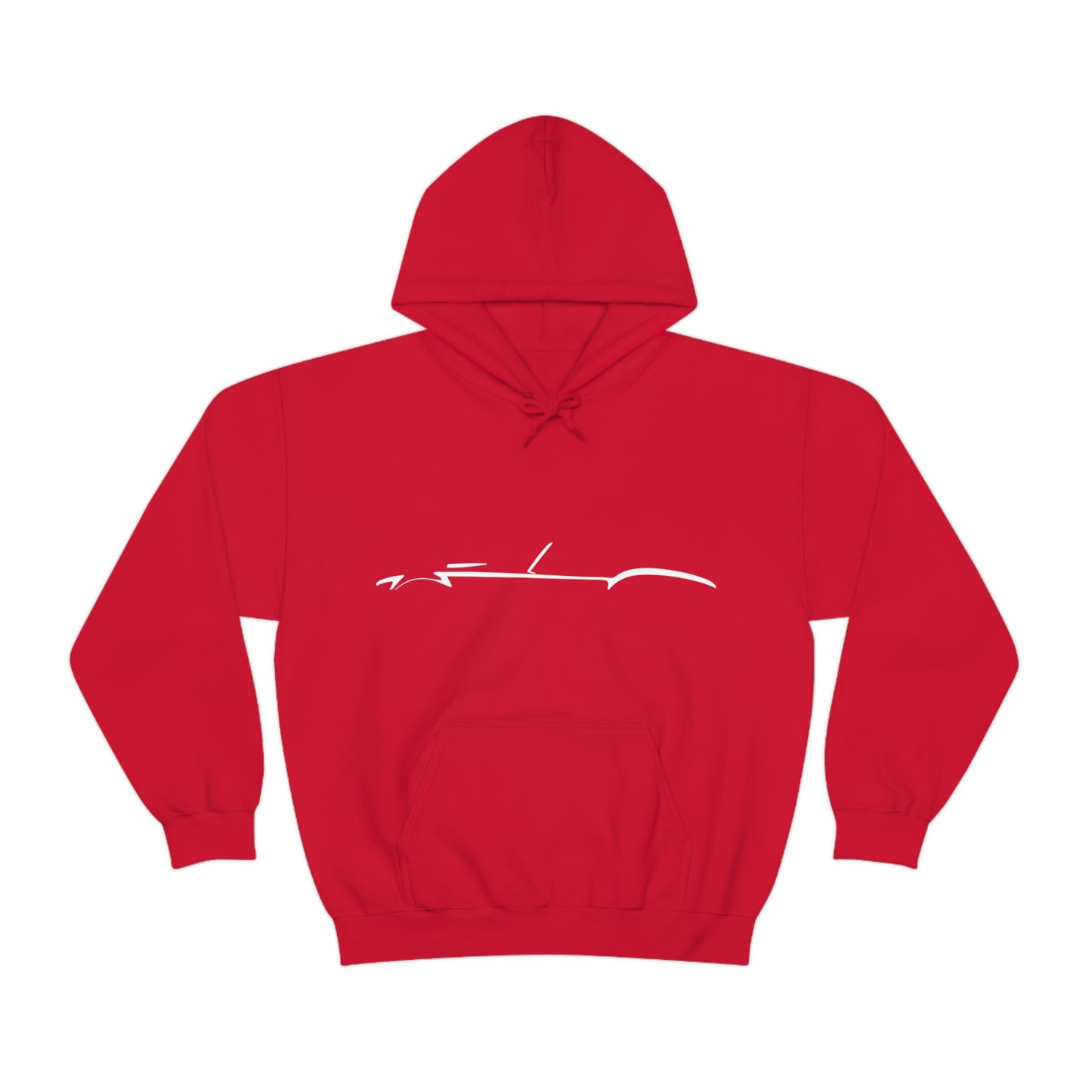 Heavy Blend™ Hooded Sweatshirt - Shelby Cobra Silhouette