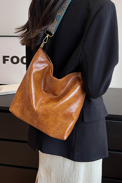 PU Leather Shoulder Bag