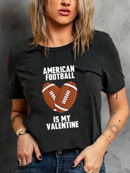 Football Graphic Short Sleeve T-Shirt