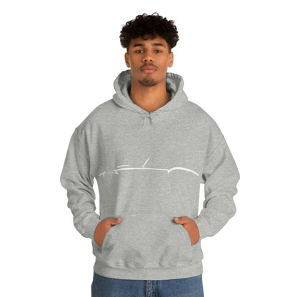 Heavy Blend™ Hooded Sweatshirt - Shelby Cobra Silhouette