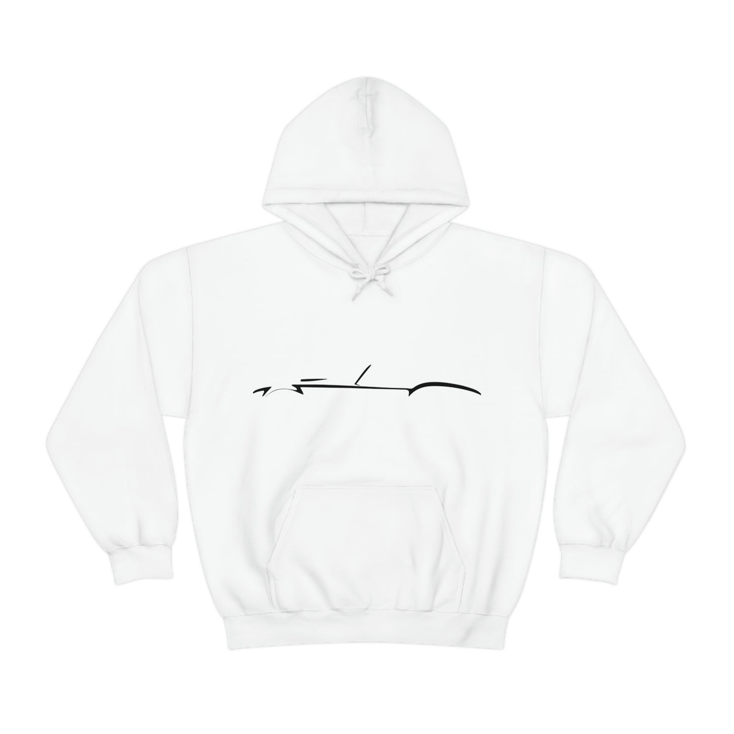 Heavy Blend™ Hooded Sweatshirt - Shelby Cobra Silhouette