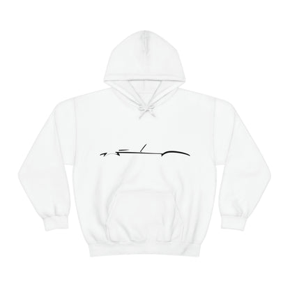 Heavy Blend™ Hooded Sweatshirt - Shelby Cobra Silhouette