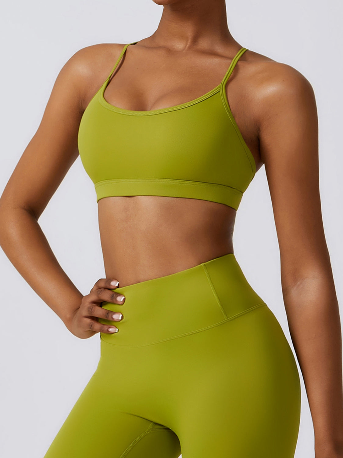 Cropped Sports Tank Top